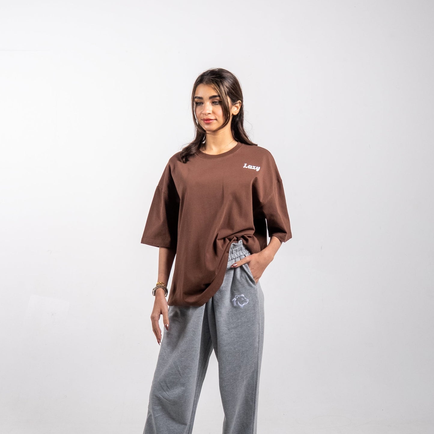 Gym Dept Tee - Brown