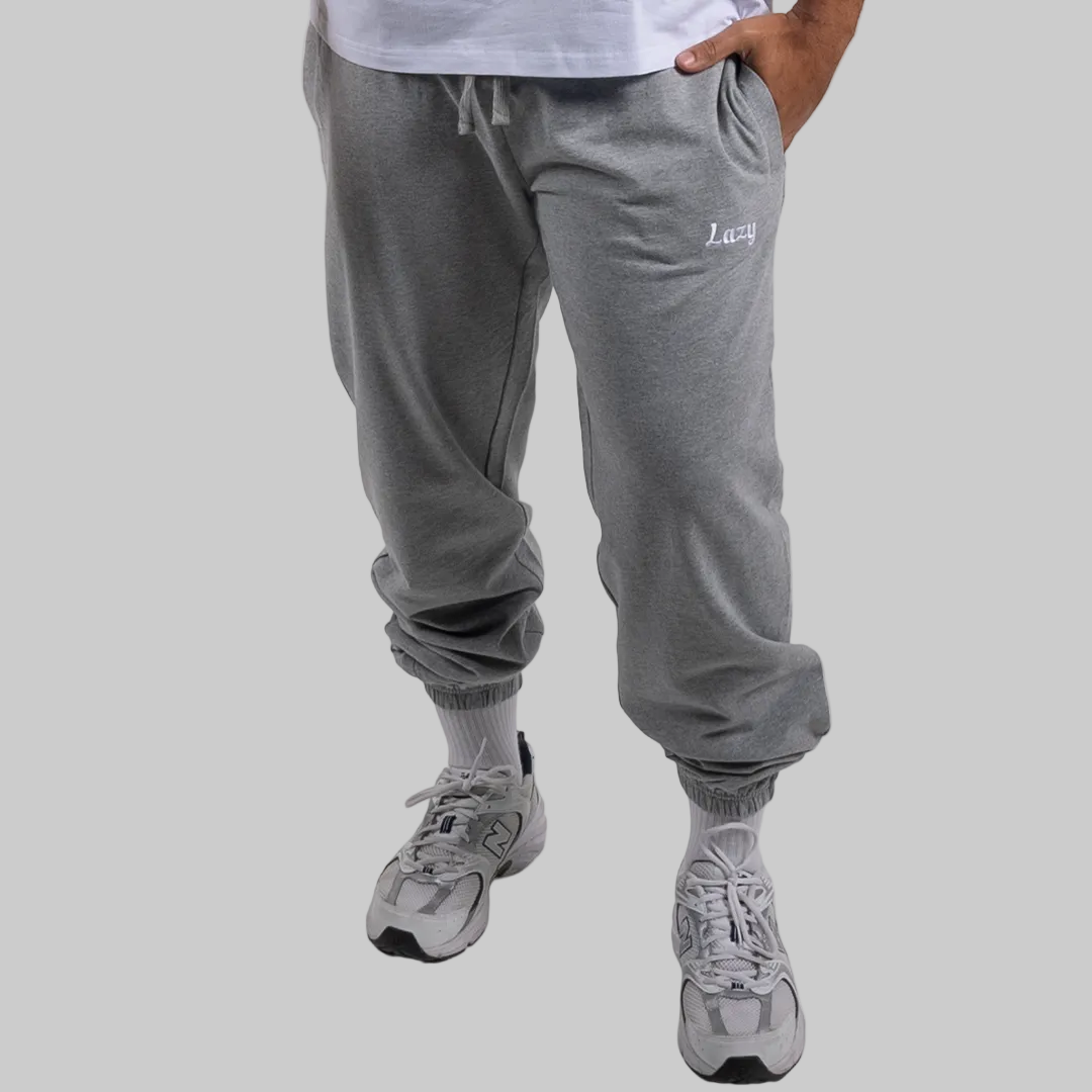 Elastic Jogger - Heather Grey