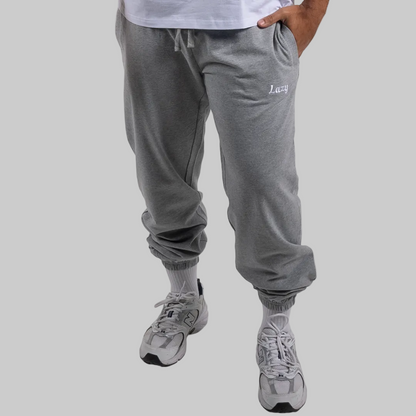 Elastic Jogger - Heather Grey