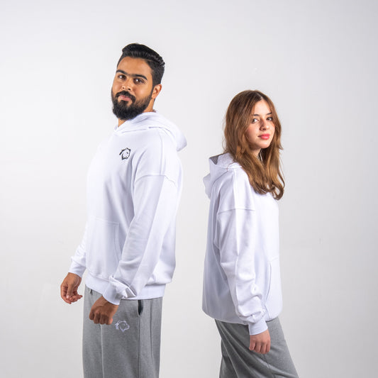 Lazy Hoodie - White