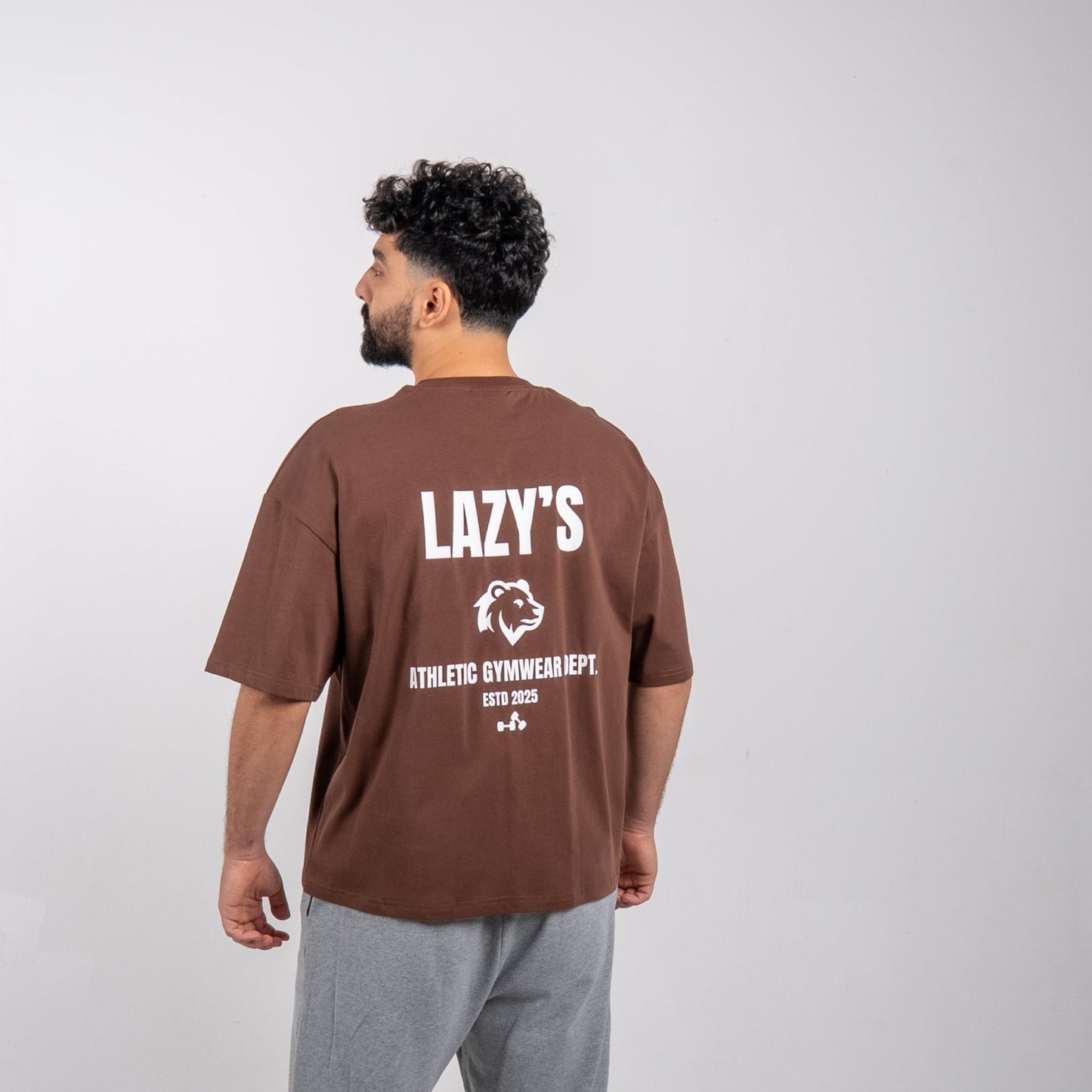 Gym Dept Tee - Brown