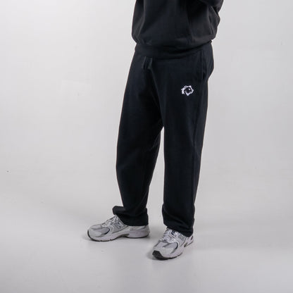 Lazy Oversized Sweatpants - Black