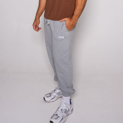 Elastic Jogger - Heather Grey